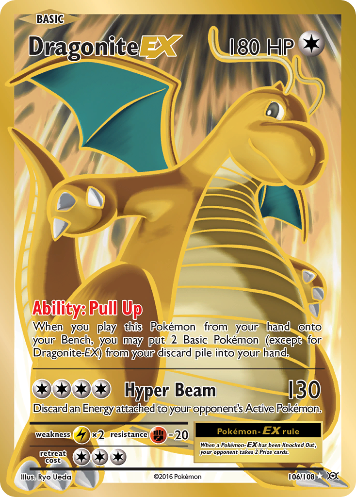 Dragonite EX (106/108) [XY: Evolutions] | Dumpster Cat Games