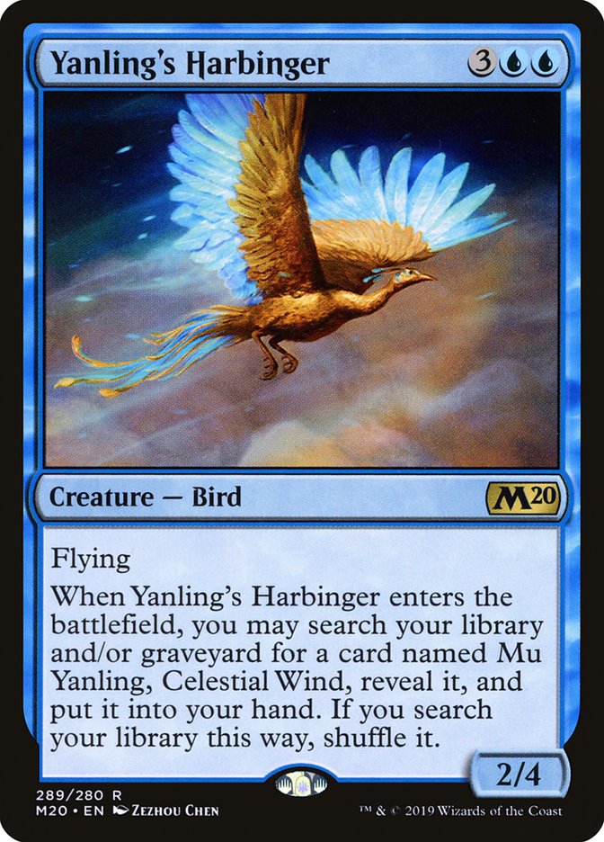 Yanling's Harbinger [Core Set 2020] | Dumpster Cat Games