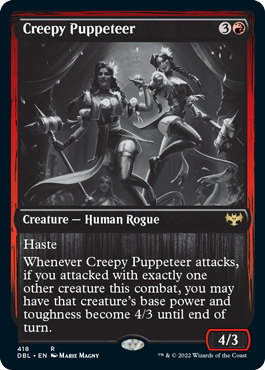 Creepy Puppeteer [Innistrad: Double Feature] | Dumpster Cat Games