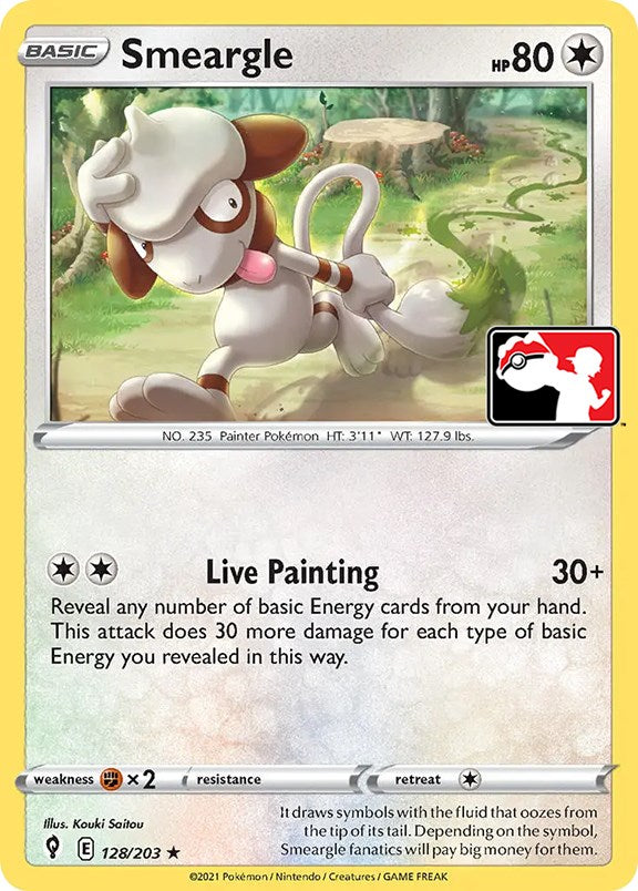 Smeargle (128/203) [Prize Pack Series One] | Dumpster Cat Games