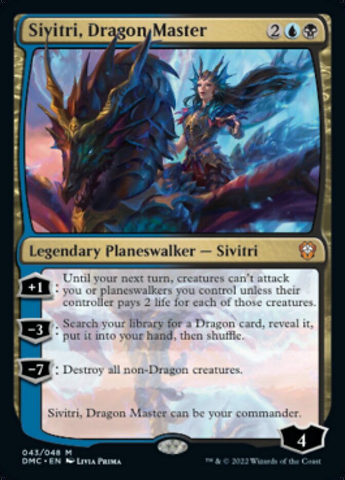 Sivitri, Dragon Master [Dominaria United Commander] | Dumpster Cat Games