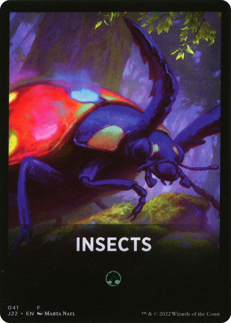 Insects Theme Card [Jumpstart 2022 Front Cards] | Dumpster Cat Games