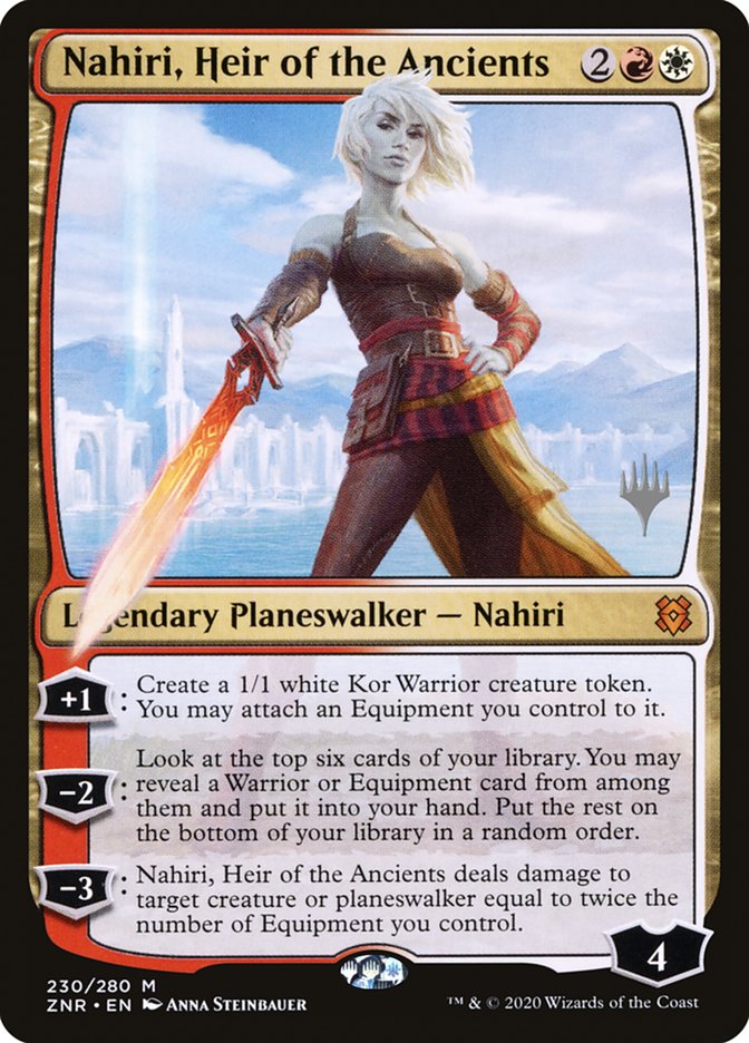 Nahiri, Heir of the Ancients (Promo Pack) [Zendikar Rising Promos] | Dumpster Cat Games