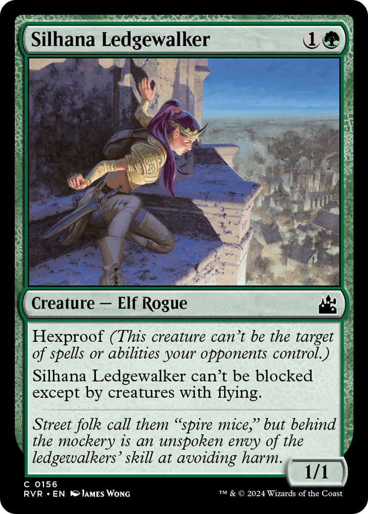 Silhana Ledgewalker [Ravnica Remastered] | Dumpster Cat Games