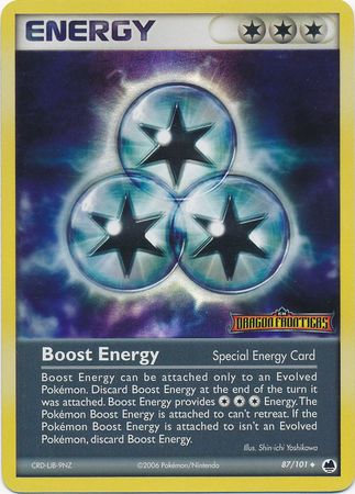 Boost Energy (87/101) (Stamped) [EX: Dragon Frontiers] | Dumpster Cat Games