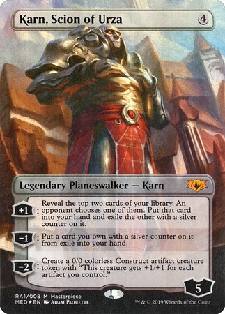 Karn, Scion of Urza [Mythic Edition] | Dumpster Cat Games