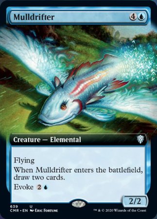 Mulldrifter (Extended Art) [Commander Legends] | Dumpster Cat Games