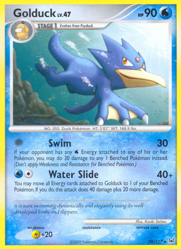 Golduck (29/127) [Platinum: Base Set] | Dumpster Cat Games