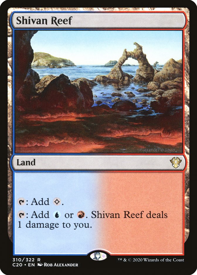 Shivan Reef [Commander 2020] | Dumpster Cat Games