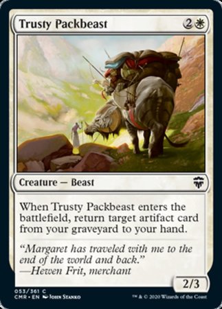 Trusty Packbeast [Commander Legends] | Dumpster Cat Games