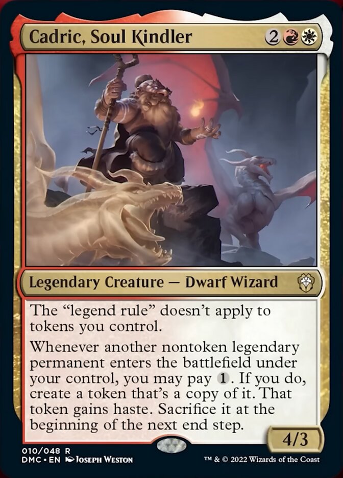 Cadric, Soul Kindler [Dominaria United Commander] | Dumpster Cat Games