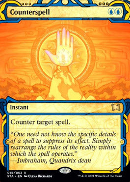 Counterspell (Etched Foil) [Strixhaven Mystical Archive] | Dumpster Cat Games