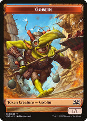 Goblin // Giant Teddy Bear Double-sided Token [Unsanctioned Tokens] | Dumpster Cat Games