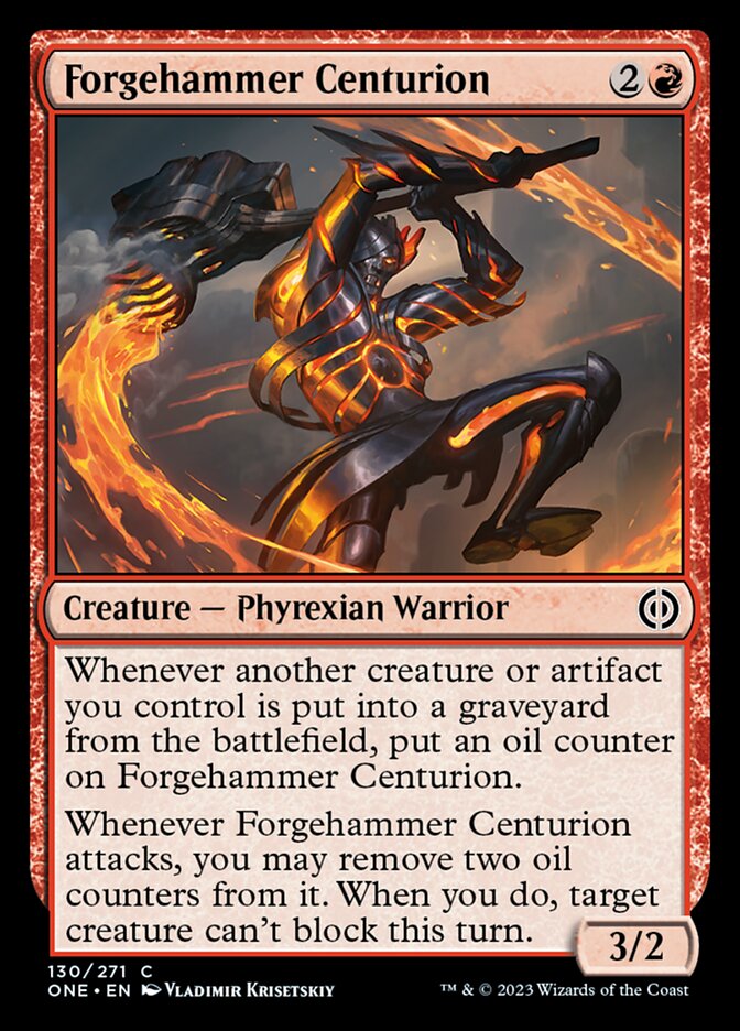 Forgehammer Centurion [Phyrexia: All Will Be One] | Dumpster Cat Games