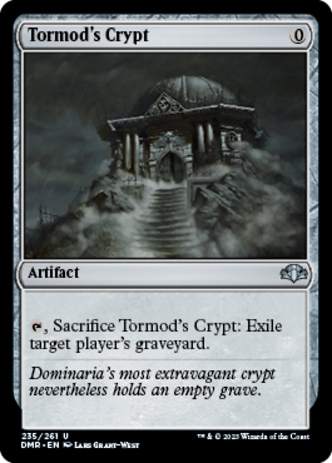 Tormod's Crypt [Dominaria Remastered] | Dumpster Cat Games