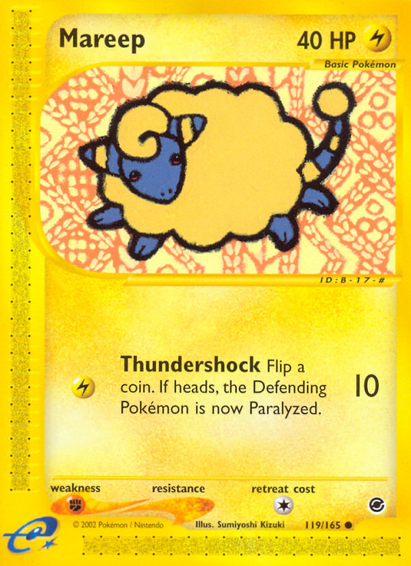 Mareep (119/165) [Expedition: Base Set] | Dumpster Cat Games