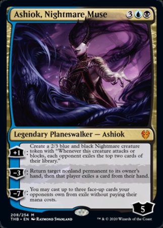 Ashiok, Nightmare Muse [Theros Beyond Death] | Dumpster Cat Games