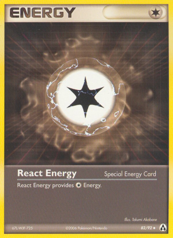 React Energy (82/92) [EX: Legend Maker] | Dumpster Cat Games