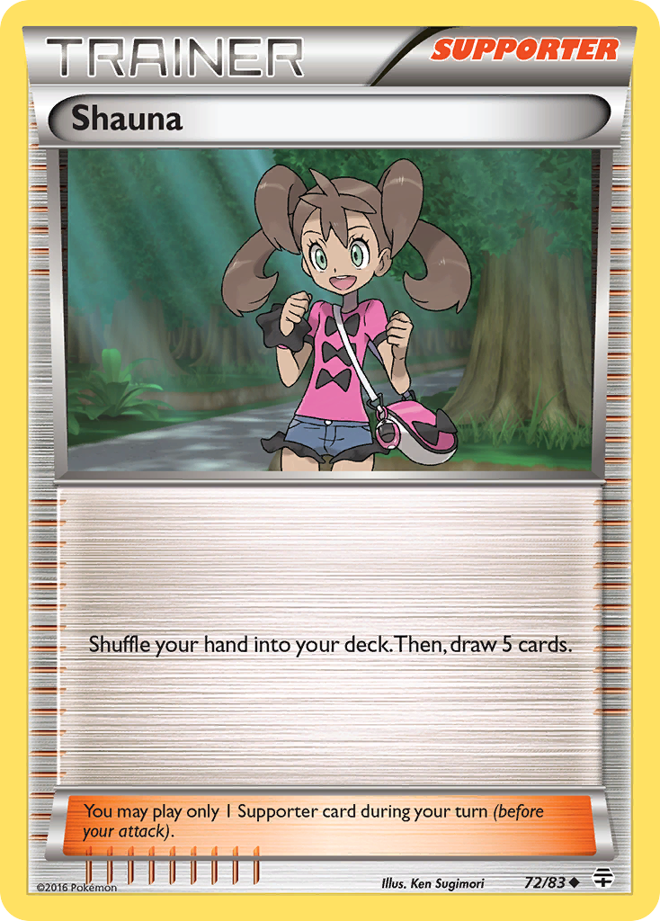 Shauna (72/83) [XY: Generations] | Dumpster Cat Games