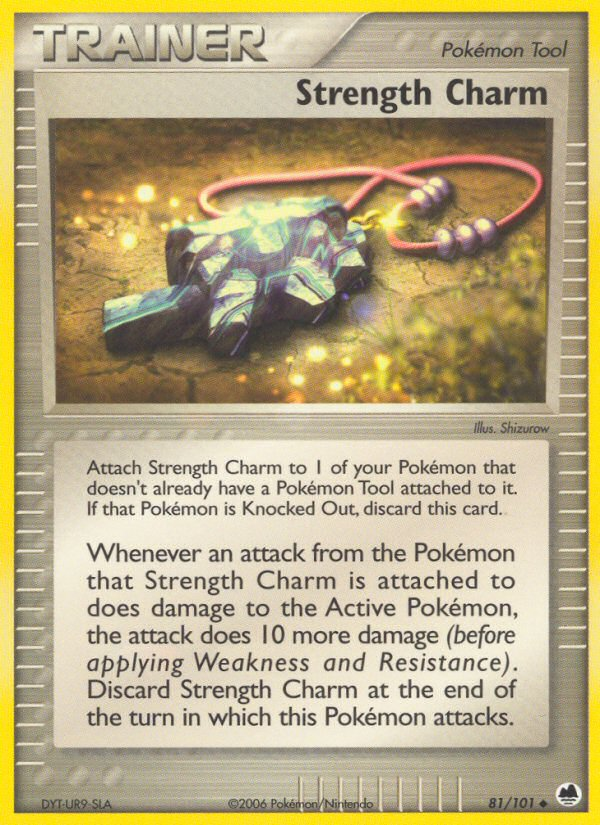 Strength Charm (81/101) [EX: Dragon Frontiers] | Dumpster Cat Games