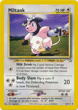 Miltank (41/111) [Neo Genesis Unlimited] | Dumpster Cat Games