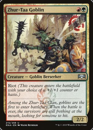 Zhur-Taa Goblin [Ravnica Allegiance] | Dumpster Cat Games