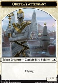 Oketra's Attendant // Beast Token [Amonkhet] | Dumpster Cat Games