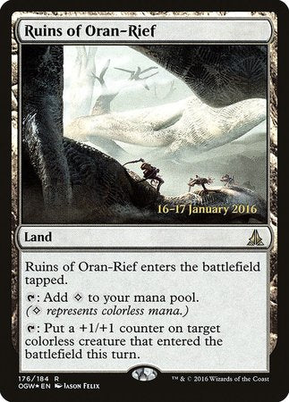 Ruins of Oran-Rief [Oath of the Gatewatch Promos] | Dumpster Cat Games