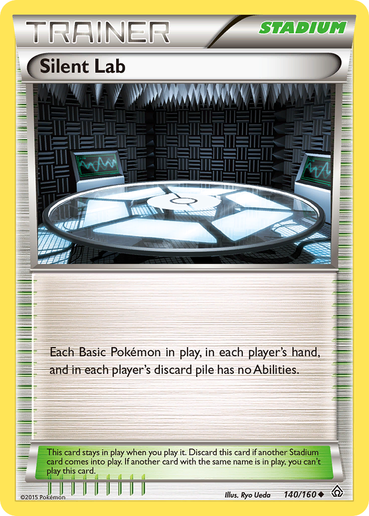 Silent Lab (140/160) [XY: Primal Clash] | Dumpster Cat Games