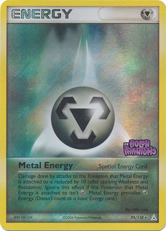 Metal Energy (95/110) (Stamped) [EX: Holon Phantoms] | Dumpster Cat Games