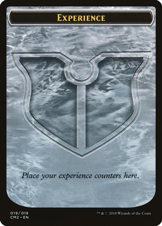 Experience Card [Commander Anthology Volume II Tokens] | Dumpster Cat Games