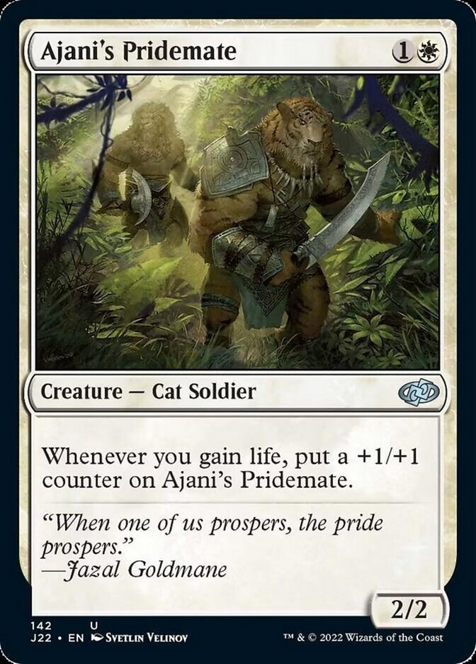 Ajani's Pridemate [Jumpstart 2022] | Dumpster Cat Games