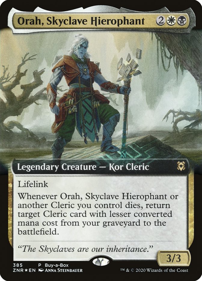 Orah, Skyclave Hierophant (Buy-A-Box) [Zendikar Rising] | Dumpster Cat Games