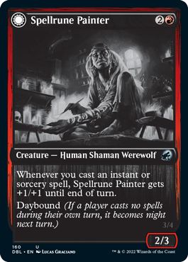 Spellrune Painter // Spellrune Howler [Innistrad: Double Feature] | Dumpster Cat Games