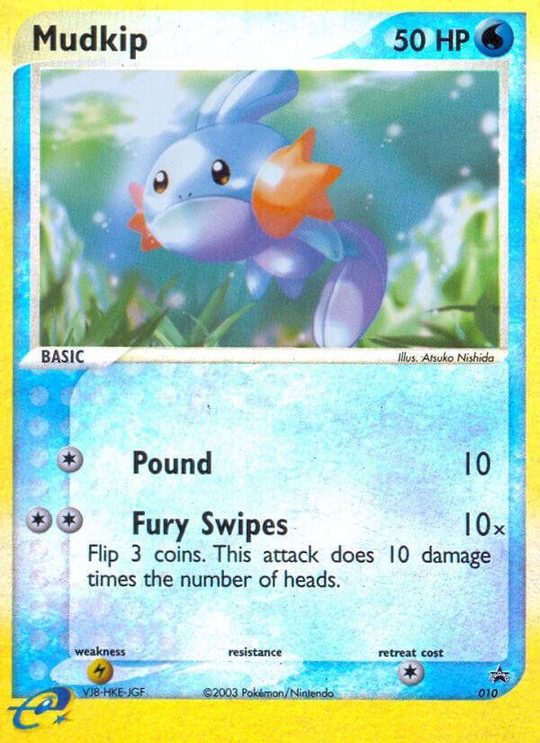 Mudkip (010) [Nintendo: Black Star Promos] | Dumpster Cat Games