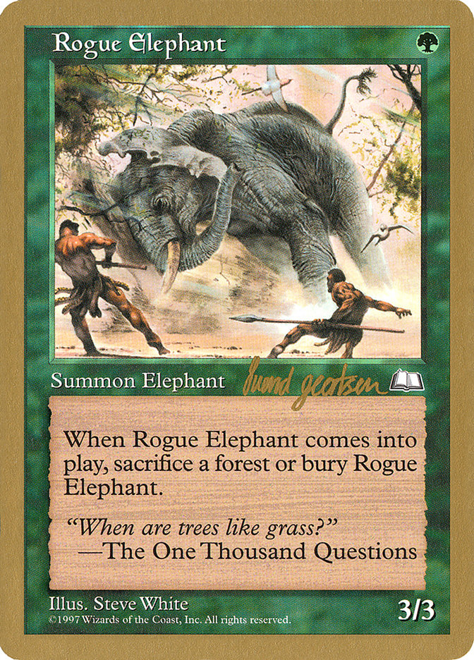 Rogue Elephant (Svend Geertsen) [World Championship Decks 1997] | Dumpster Cat Games