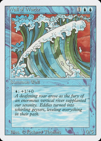 Wall of Water [Revised Edition] | Dumpster Cat Games