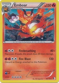 Emboar (26/149) (Cosmos Holo) (Blister Exclusive) [Black & White: Boundaries Crossed] | Dumpster Cat Games