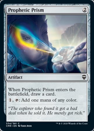 Prophetic Prism [Commander Legends] | Dumpster Cat Games