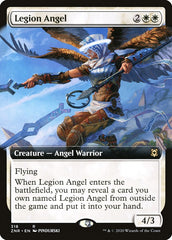 Legion Angel (Extended Art) [Zendikar Rising] | Dumpster Cat Games