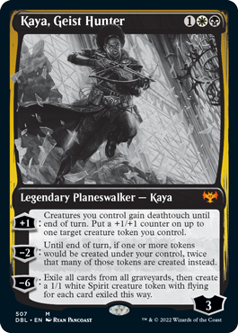 Kaya, Geist Hunter [Innistrad: Double Feature] | Dumpster Cat Games