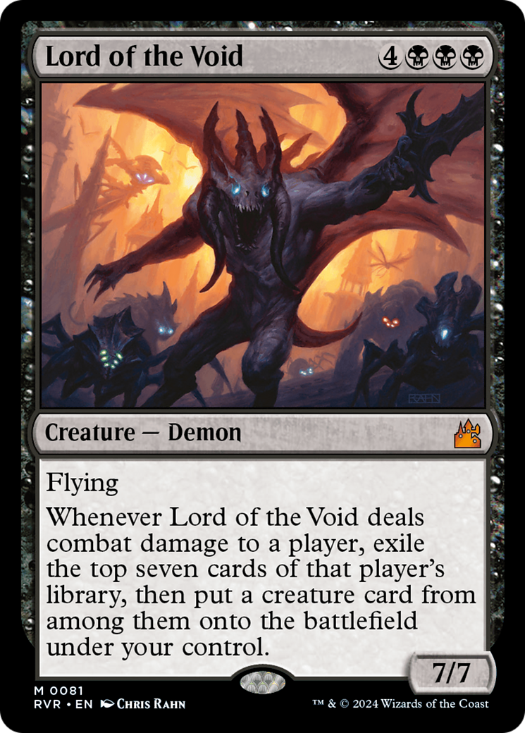 Lord of the Void [Ravnica Remastered] | Dumpster Cat Games