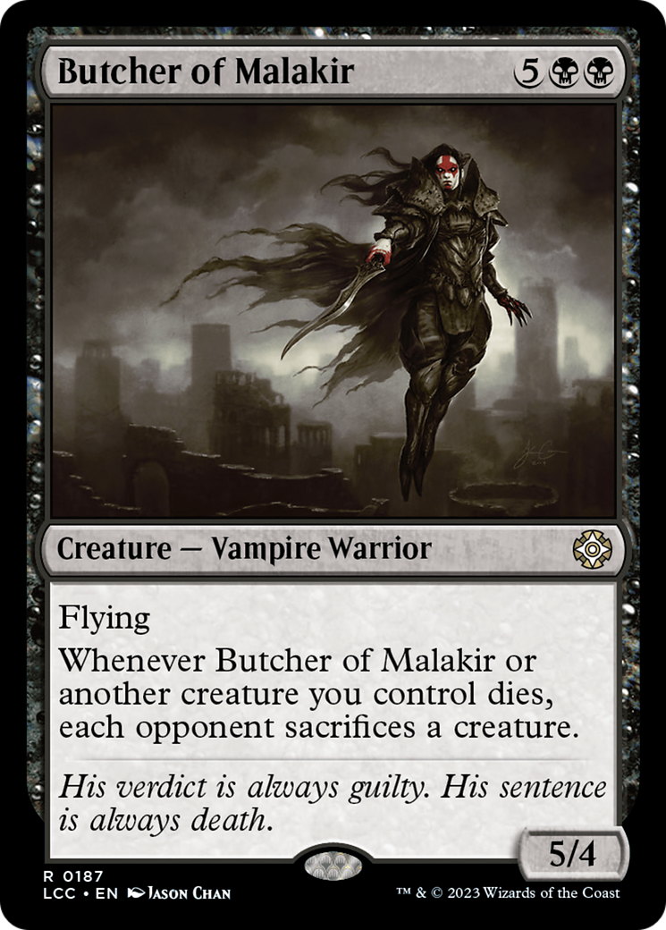 Butcher of Malakir [The Lost Caverns of Ixalan Commander] | Dumpster Cat Games