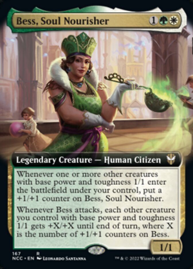 Bess, Soul Nourisher (Extended Art) [Streets of New Capenna Commander] | Dumpster Cat Games