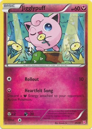 Jigglypuff (25/30) [XY: Trainer Kit 1 - Wigglytuff] | Dumpster Cat Games