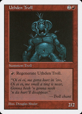 Uthden Troll [Anthologies] | Dumpster Cat Games