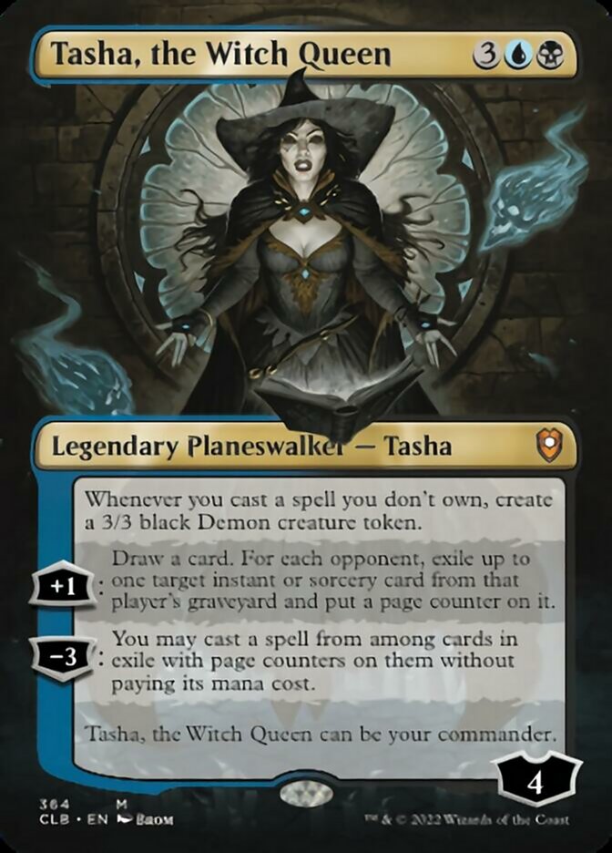 Tasha, the Witch Queen (Borderless) [Commander Legends: Battle for Baldur's Gate] | Dumpster Cat Games