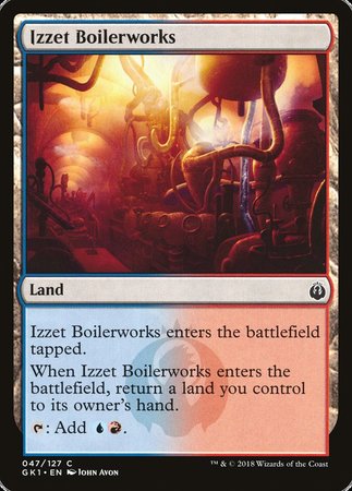 Izzet Boilerworks [GRN Guild Kit] | Dumpster Cat Games