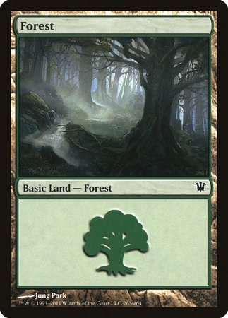 Forest (263) [Innistrad] | Dumpster Cat Games