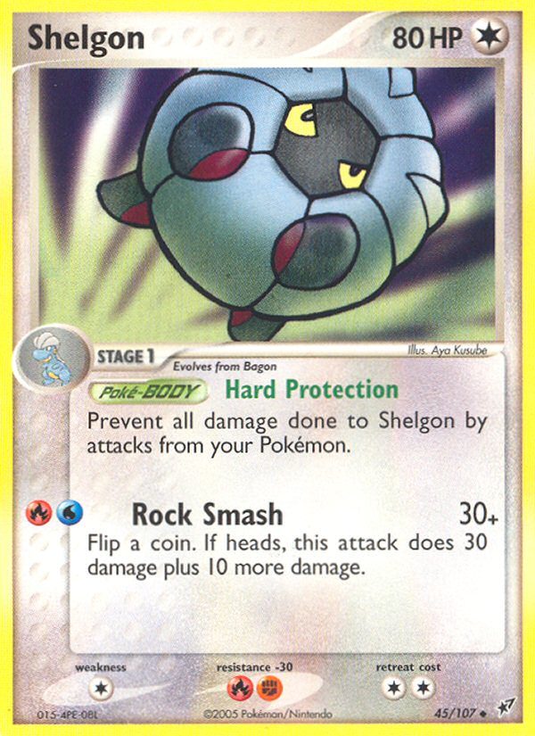 Shelgon (45/107) [EX: Deoxys] | Dumpster Cat Games